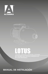 ALTAMIRA LOTUS50 Manual De Instalación