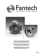 Fantech FKD 12 Instrucciones De Instalación Y Mantenimiento