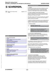 Schmersal AZ/AZM 415-B30 Manual De Instrucciones