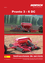horsch Pronto 4 DC versión rígida Instrucciones De Servicio