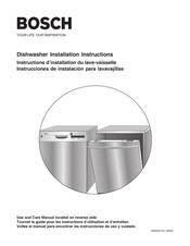 Bosch SHE Instrucciones De Instalación