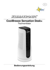 Suntec Wellness KLIMATRONIC CoolBreeze Sensation Desk+ Manual Del Operacion