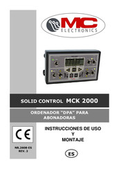 MC Electronics MCK 2000 Instrucciones De Uso Y Montaje