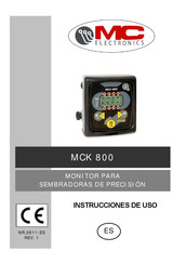 MC Electronics MCK 800 Instrucciones De Uso