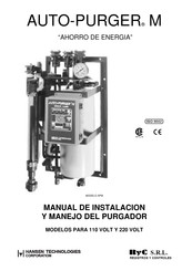 Hansen Technologies AUTO-PURGER M APM 110 VOLT Manual De Instalación Y Manejo