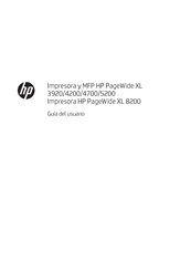 HP PageWide XL 3920 Guia Del Usuario