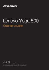 Lenovo Yoga 500-15IBD Guia Del Usuario