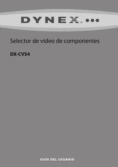 Dynex DX-CVS4 Guia Del Usuario