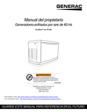 Generac EcoGen G0070340 Manual Del Propietário