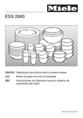 Miele ESS 2060 Instrucciones De Operación