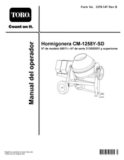 Toro CM-1258Y-SD Manual Del Operador