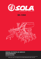 Sola SD-1504 Manual De Puesta En Servicio Mantenimiento Dosificación