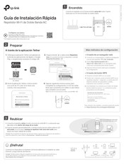 Tp-Link RE305 Guía De Instalación Rápida