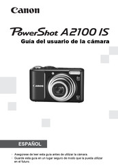 Canon PowerShot A2100 IS Guia Del Usuario