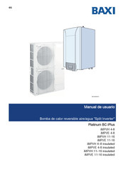 Baxi Platinum BC iPlus iMPI/H 4-8 Manual De Usuario