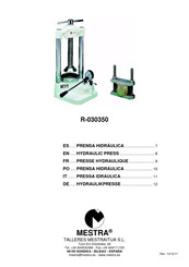 Mestra R-030350 Manual Del Usuario