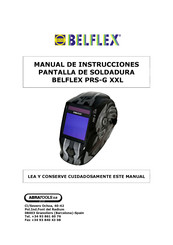 BELFLEX PRS-G XXL Manual De Instrucciones