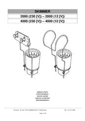 Shott SKIMMER 4000 Guia Del Usuario