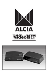 ALCIA VideoNET TRANSMITTER Manual De Instrucciones