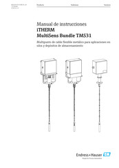 Endress+Hauser iTHERM MultiSens Bundle TMS31 Manual De Instrucciones