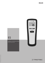 Trotec BG20 Manual De Instrucciones