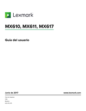 Lexmark MX617 Guia Del Usuario