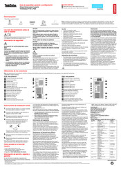 Lenovo ThinkStation P920 Guía De Seguridad, Garantía Y Configuración