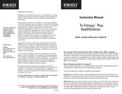 Homedics Tri-Fitness Plus HealthStation SC-535 Manual De Instrucciones