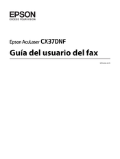 Epson AcuLaser CX37DNF Guia Del Usuario