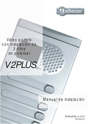 golmar V2PLUS Manual De Instalación