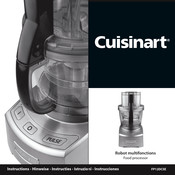 Cuisinart FP12DCSE Instrucciones