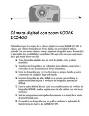 Kodak DC3400 Manual Del Usuario