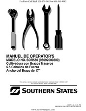 Southern States SOR550 Manual Del Operador