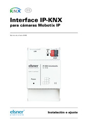 elsner elektronik IP-KNX Instalación E Ajuste