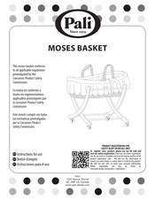 PALI MOSES BASKET Instrucciones Para El Uso