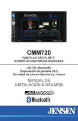 Jensen CMM720 Manual De Instalación, Usuario