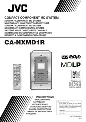 JVC CA-NXMD1R Manual De Instrucciones