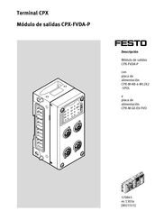 Festo CPX-FVDA-P Traducción Del Manual Original