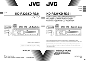 JVC KD-R322 Manual De Instrucciones