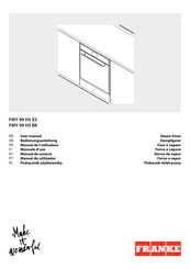 Franke FMY 99 HS BK Manual De Usuario