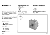 Festo DSM Serie Instrucciones De Utilizacion