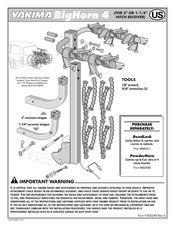 Yakima BigHorn 4 Manual Del Usuario