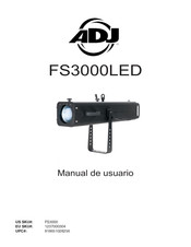 ADJ FS3000LED Manual De Usuario