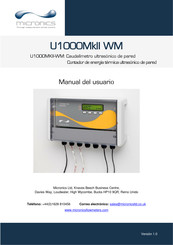 Micronics U1000MkII WM Manual Del Usuario