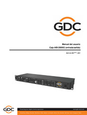 GDC AIB-2000IO Manual Del Usuario