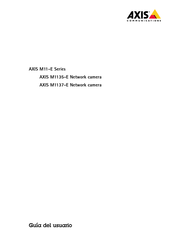 Axis Communications M1137-E Serie Guia Del Usuario