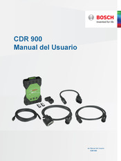 Bosch CDR 900 Manual Del Usuario