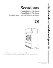 Alliance Laundry Systems LU120N Guía De Instalación Y Operación