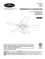 Harbor Breeze E-BDB52ABZC5BC4N Manual Del Usuario