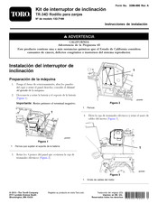 Toro TR-34D Instrucciones De Instalación